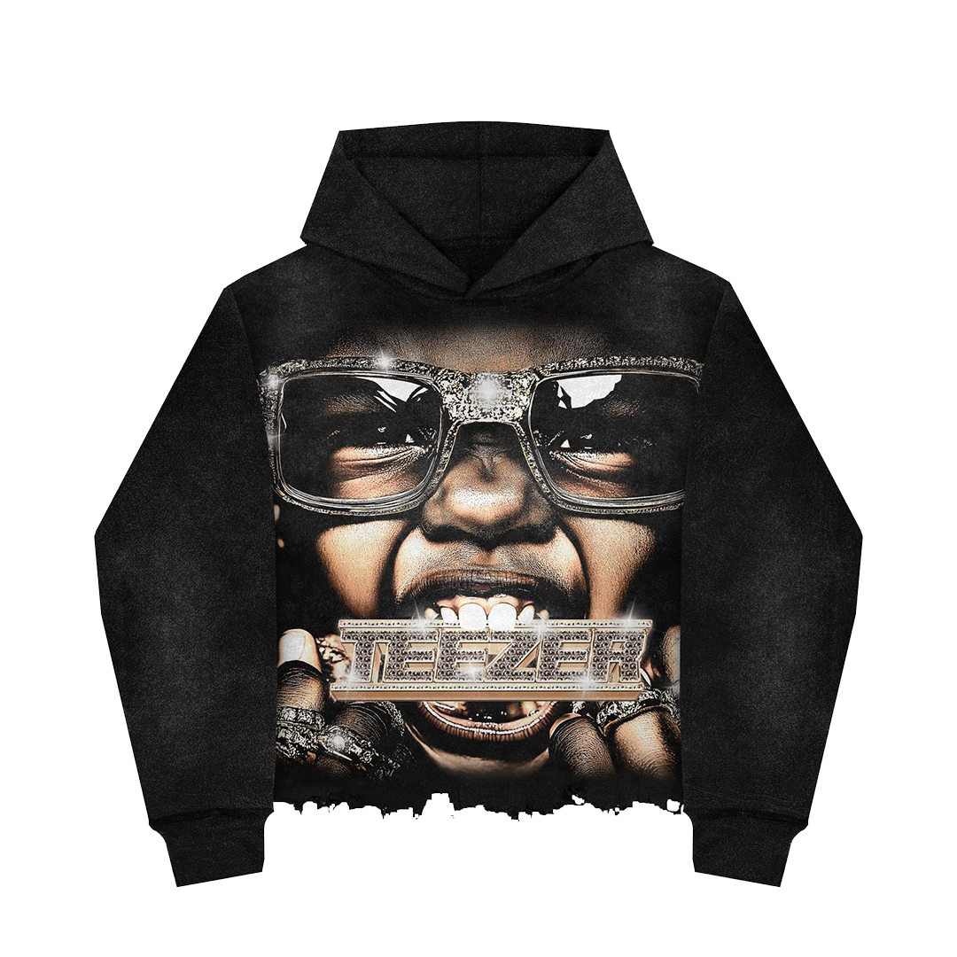 BLACK TEEZER HOODIE